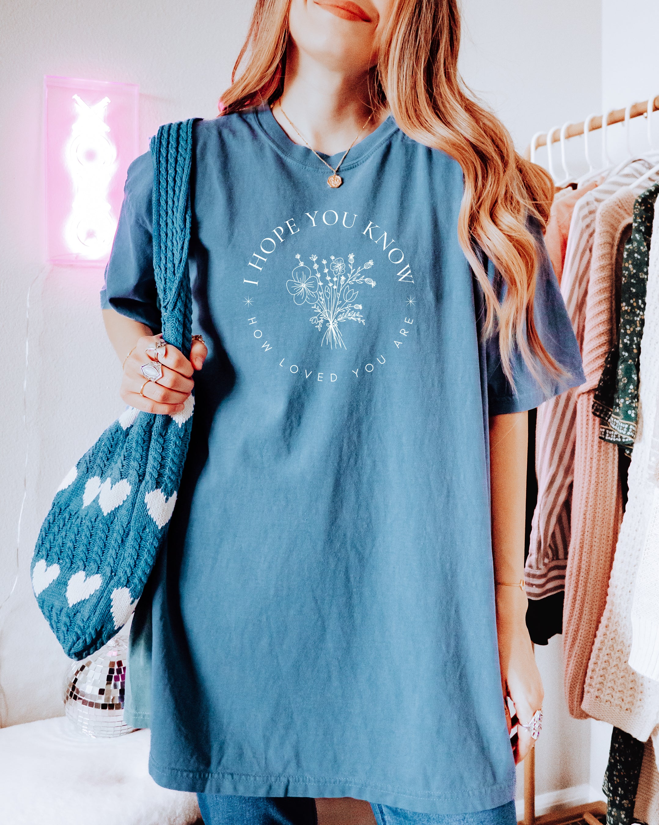 I HOPE YOU KNOW HOW LOVED YOU ARE UNISEX TEE - Image 3