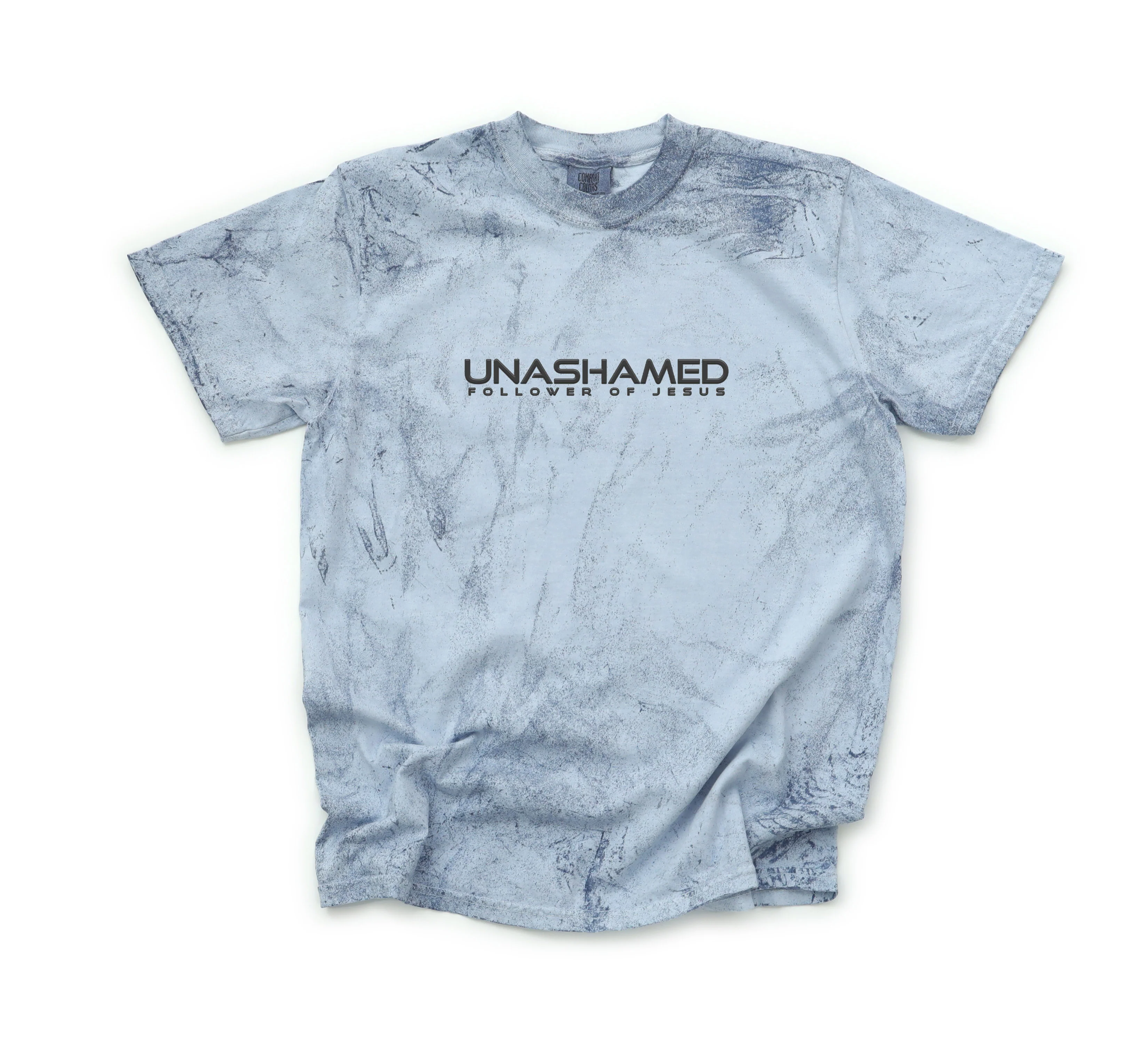 UNASHAMED UNISEX TEE (PUFFED DESIGN) - Image 2