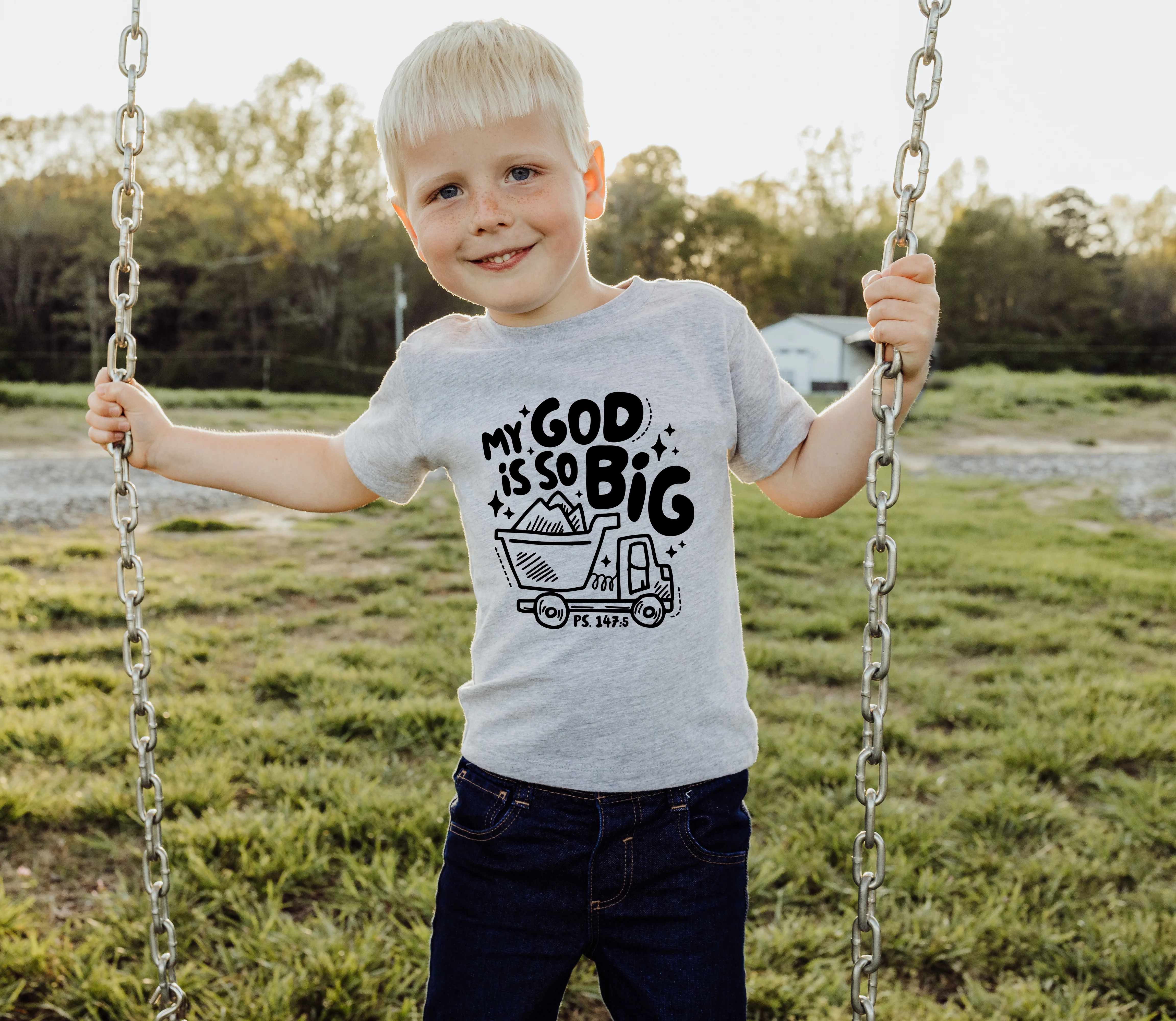 MY GOD IS SO BIG TODDLER TEE - Image 3