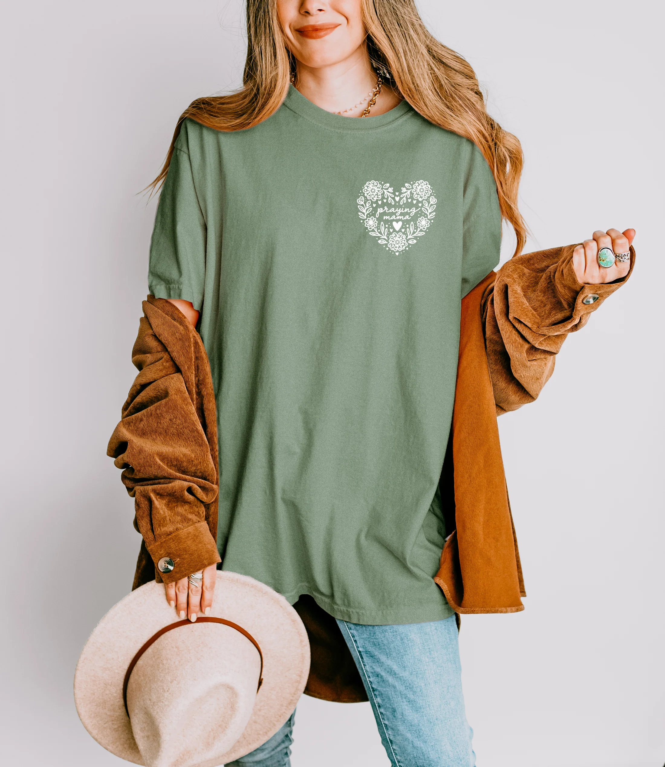 PRAYING MAMA UNISEX TEE - Image 3
