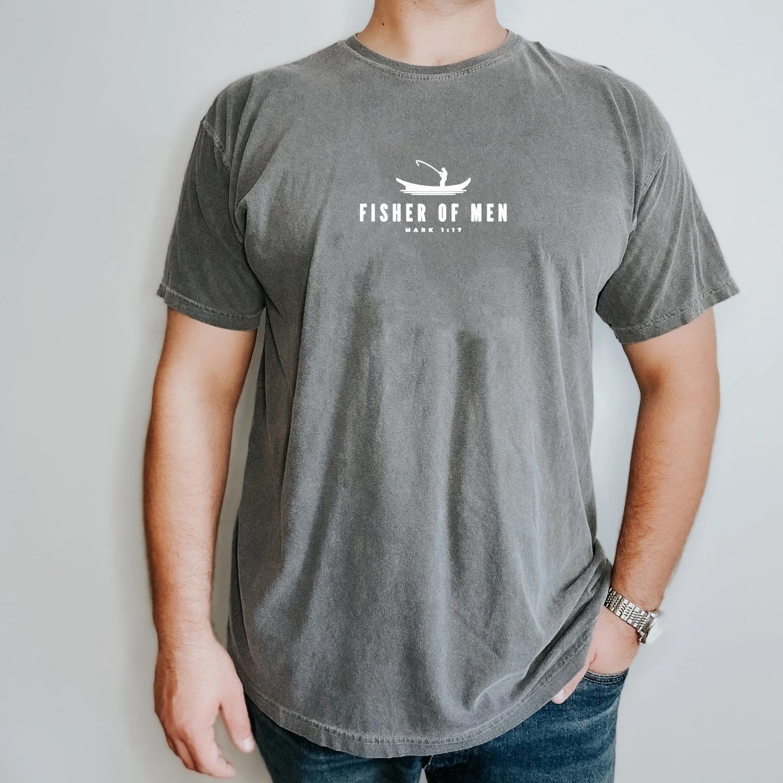 FISHER OF MEN UNISEX PEPPER TEE - Image 2