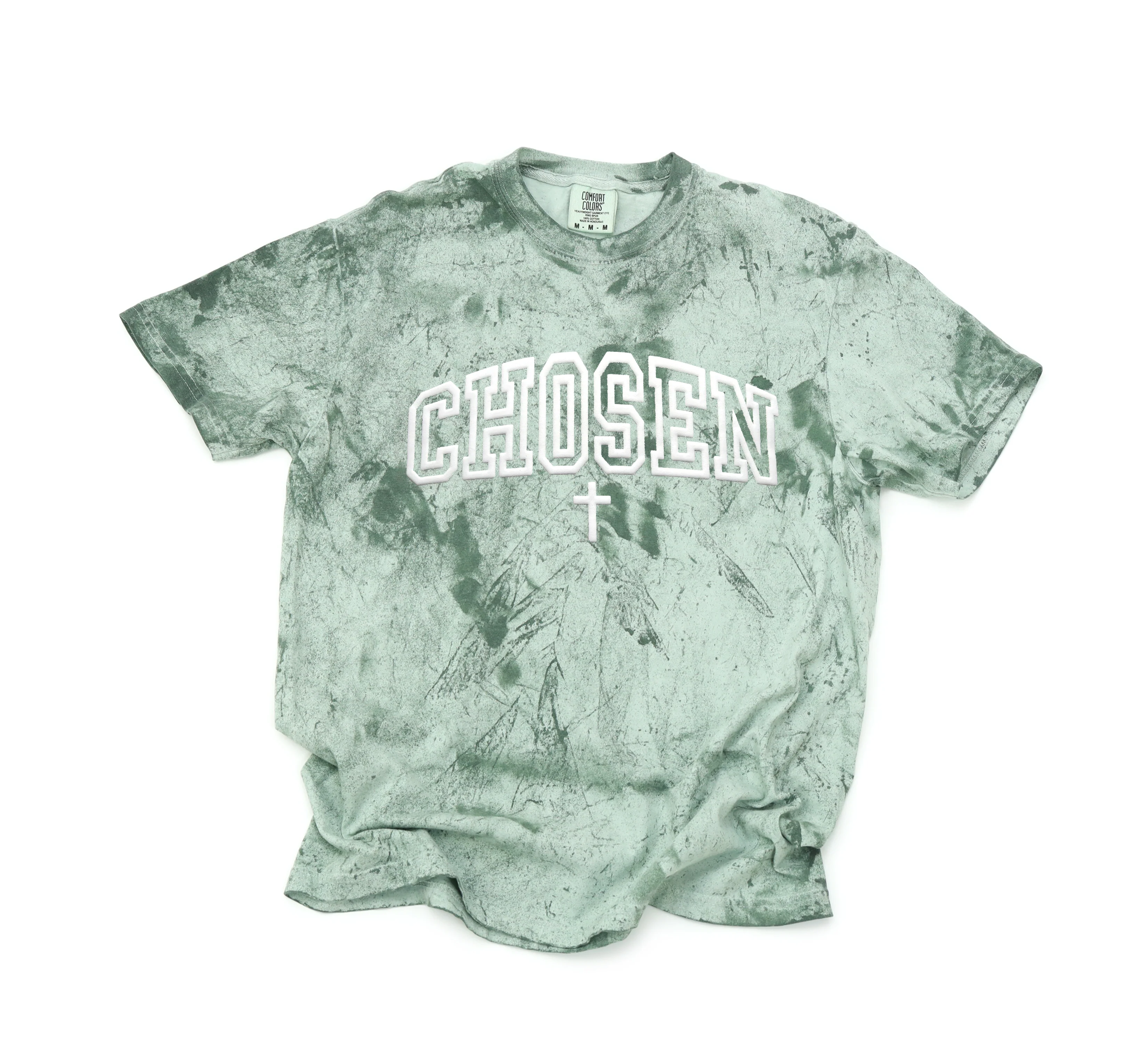 CHOSEN UNISEX TEE (PUFFED DESIGN) - Image 2