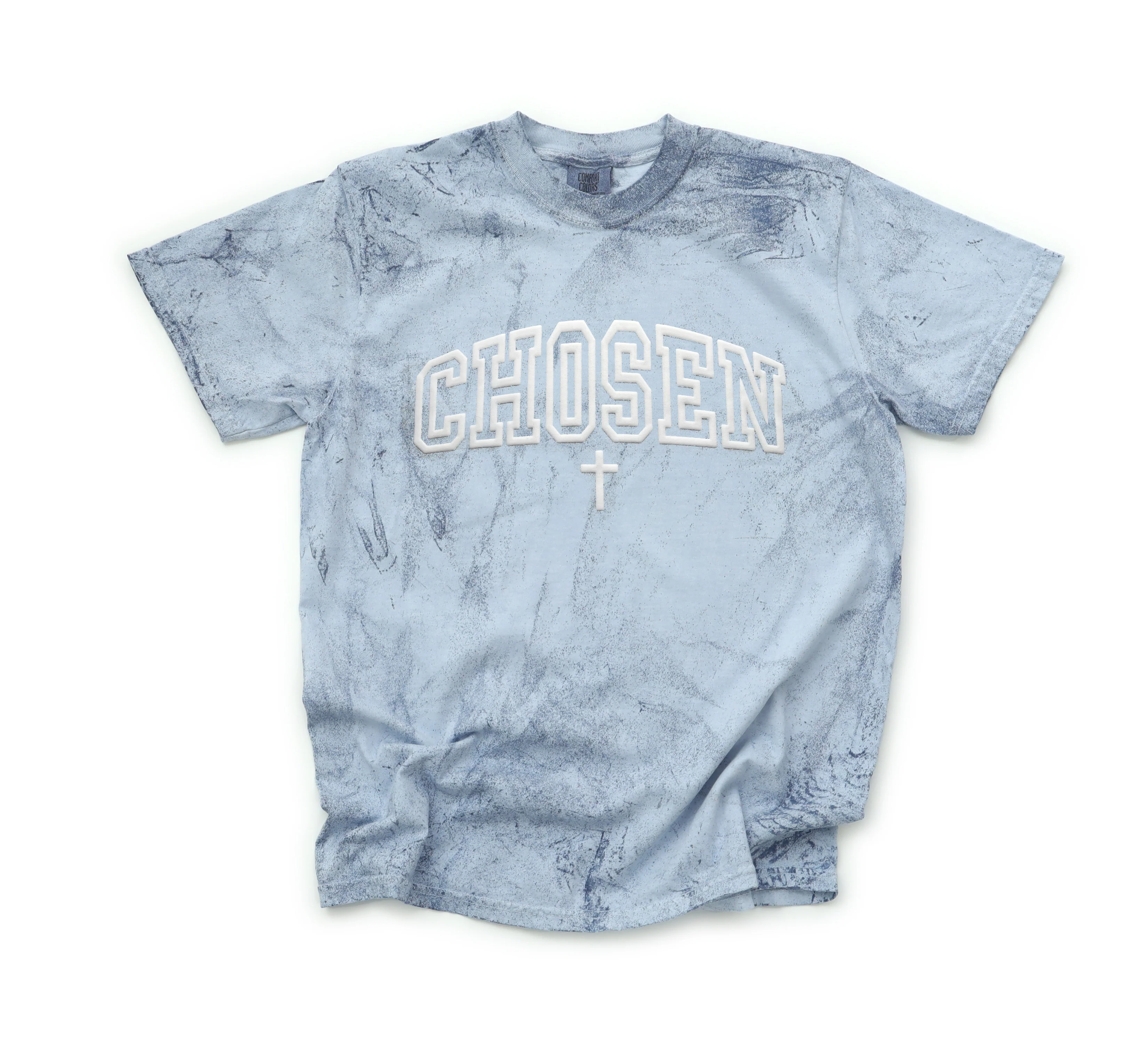 CHOSEN UNISEX TEE (PUFFED DESIGN) - Image 4