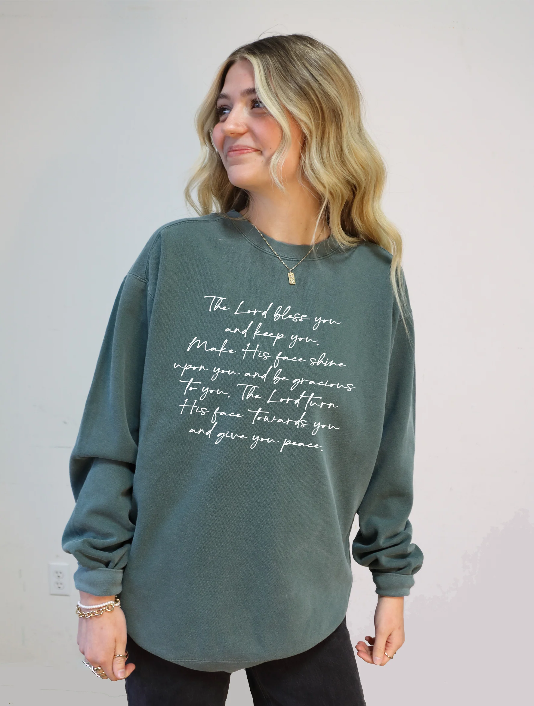 LORD BLESS YOU AND KEEP YOU UNISEX SWEATSHIRT