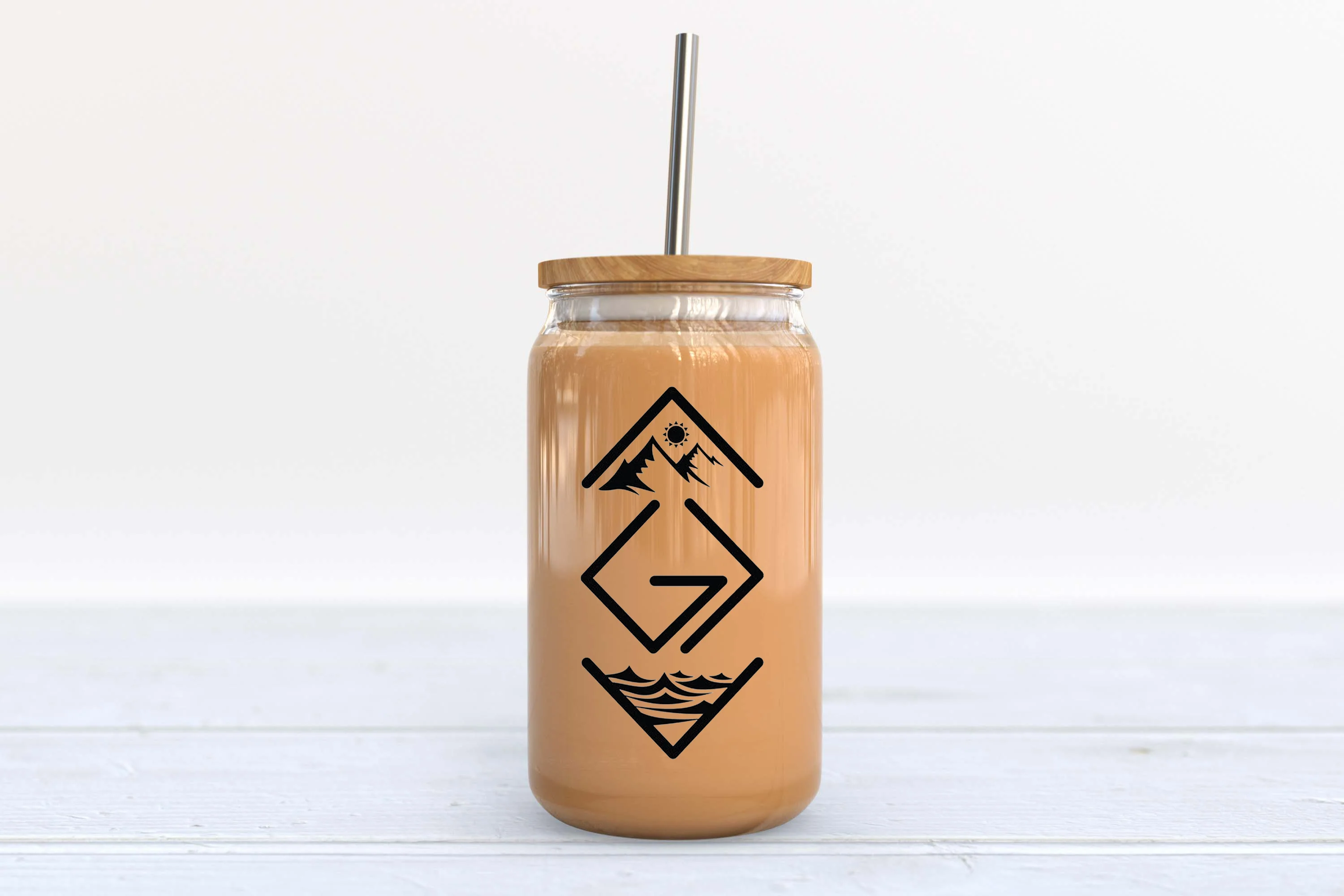 GOD IS GREATER THAN OUR HIGHS AND LOWS GLASS TUMBLER - Image 2
