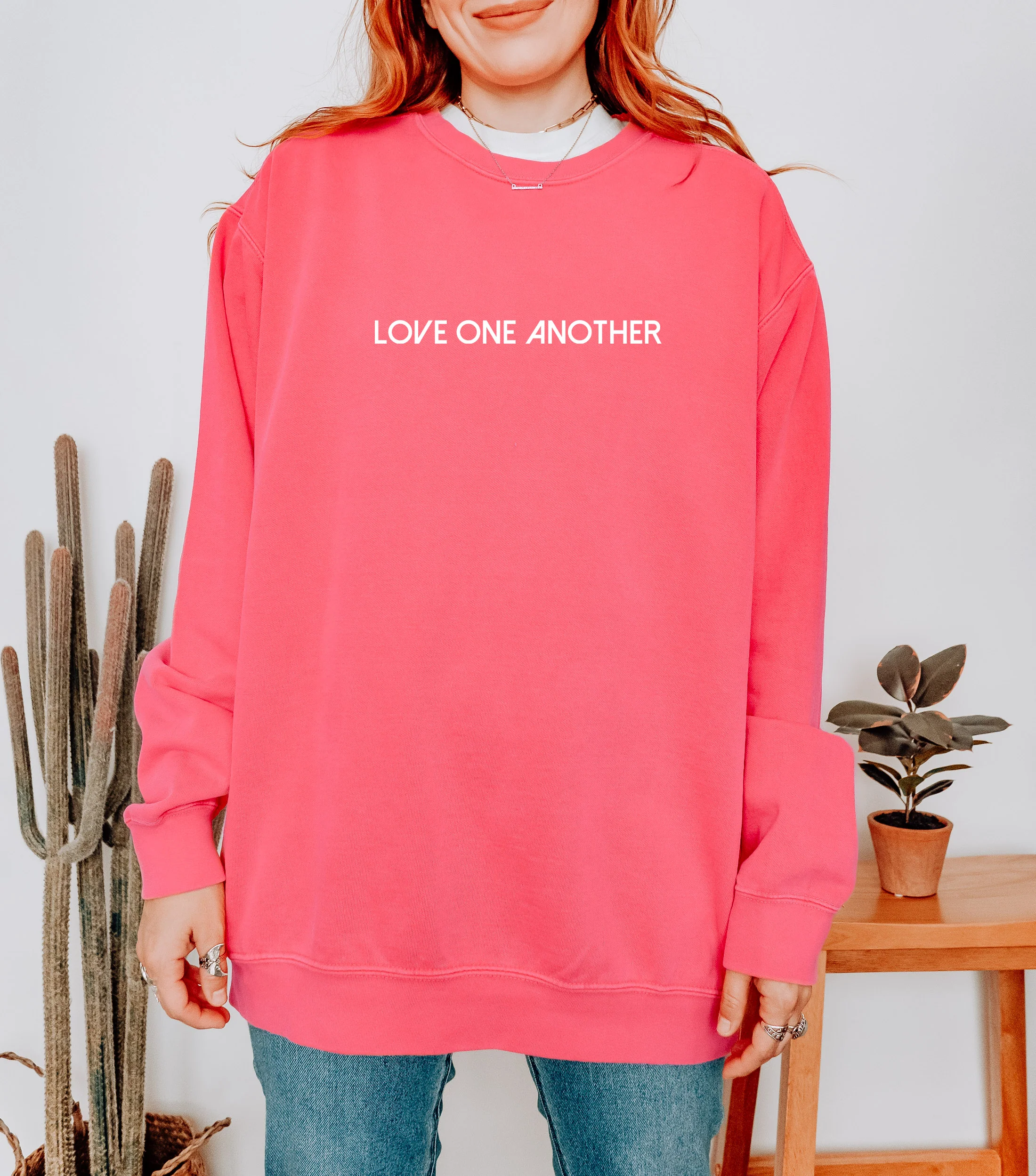 LOVE ONE ANOTHER UNISEX SWEATSHIRT - Image 2