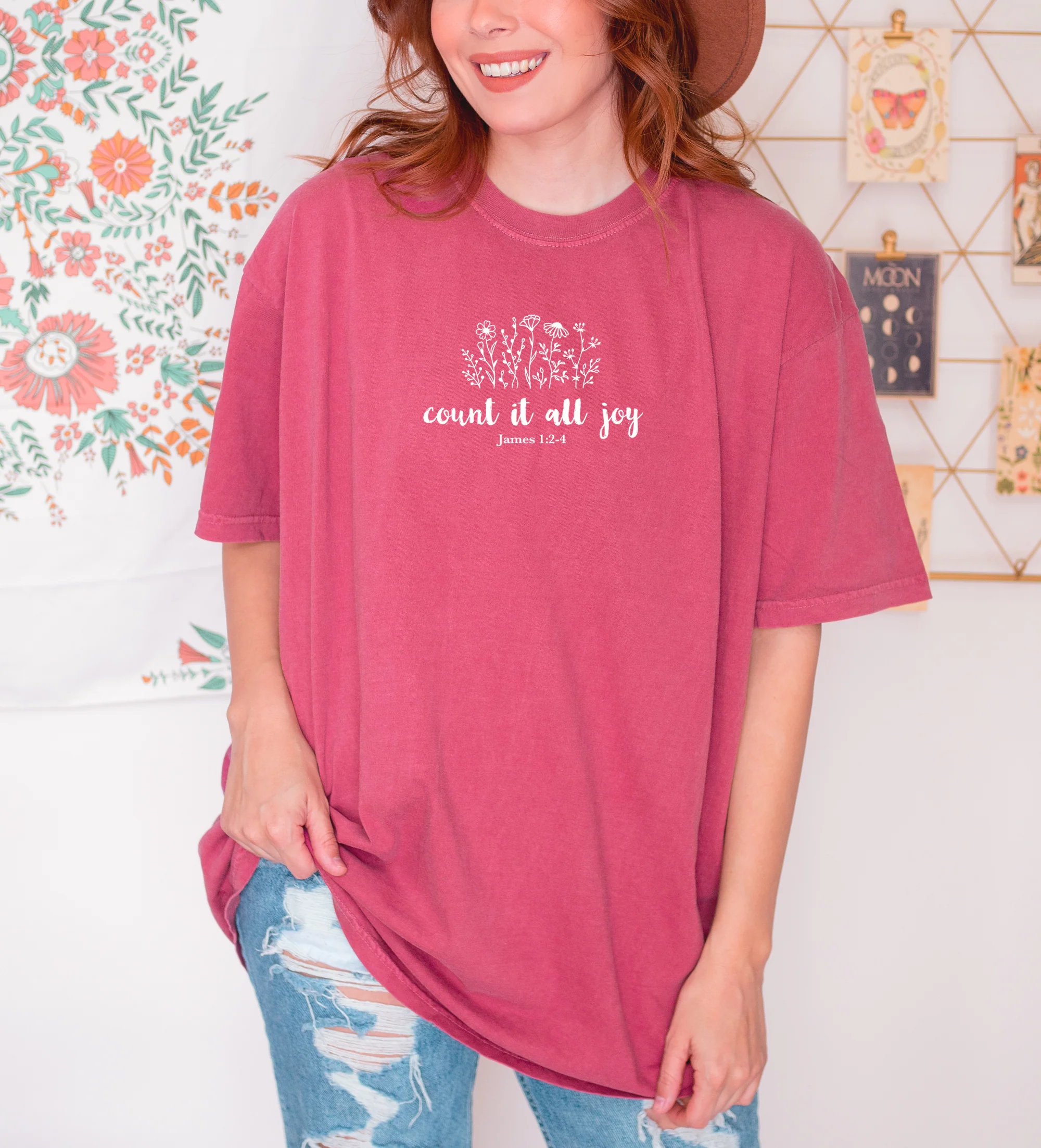 COUNT IT ALL JOY UNISEX TEE - Image 3