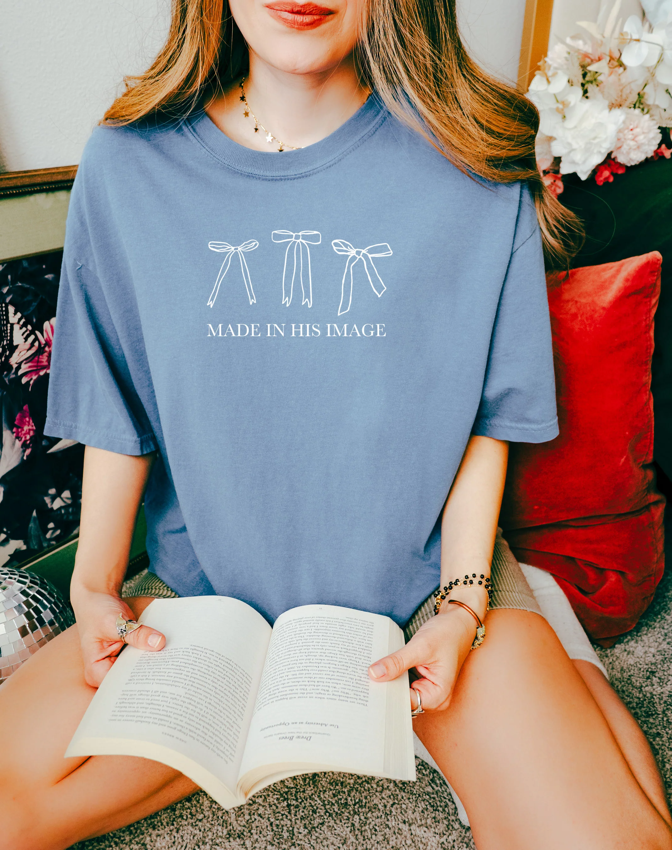 MADE IN HIS IMAGE UNISEX TEE - Image 3
