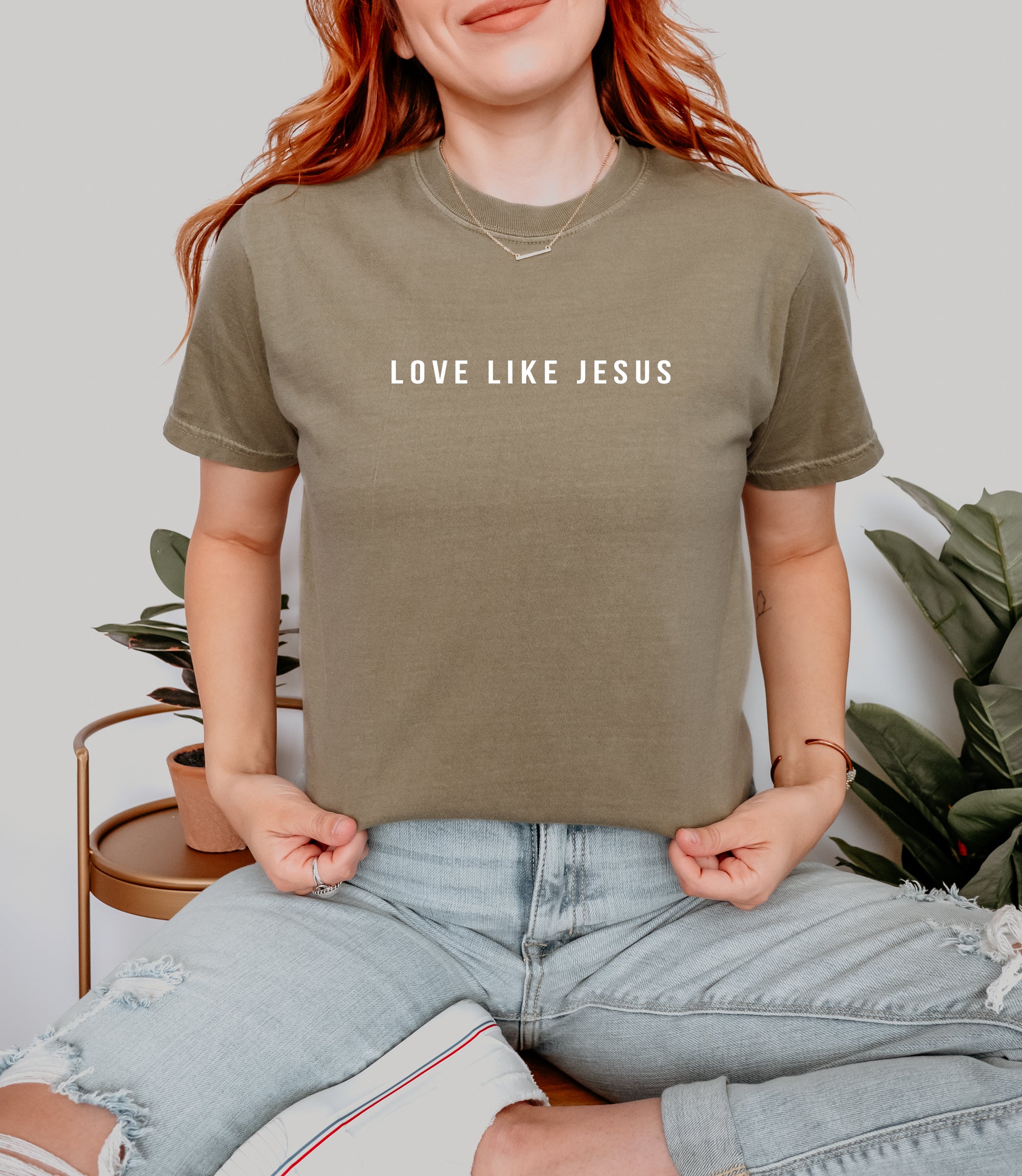 LOVE LIKE JESUS UNISEX TEE - Image 4