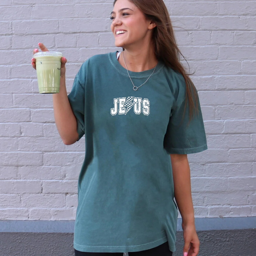 JESUS RETRO UNISEX TEE - Image 2