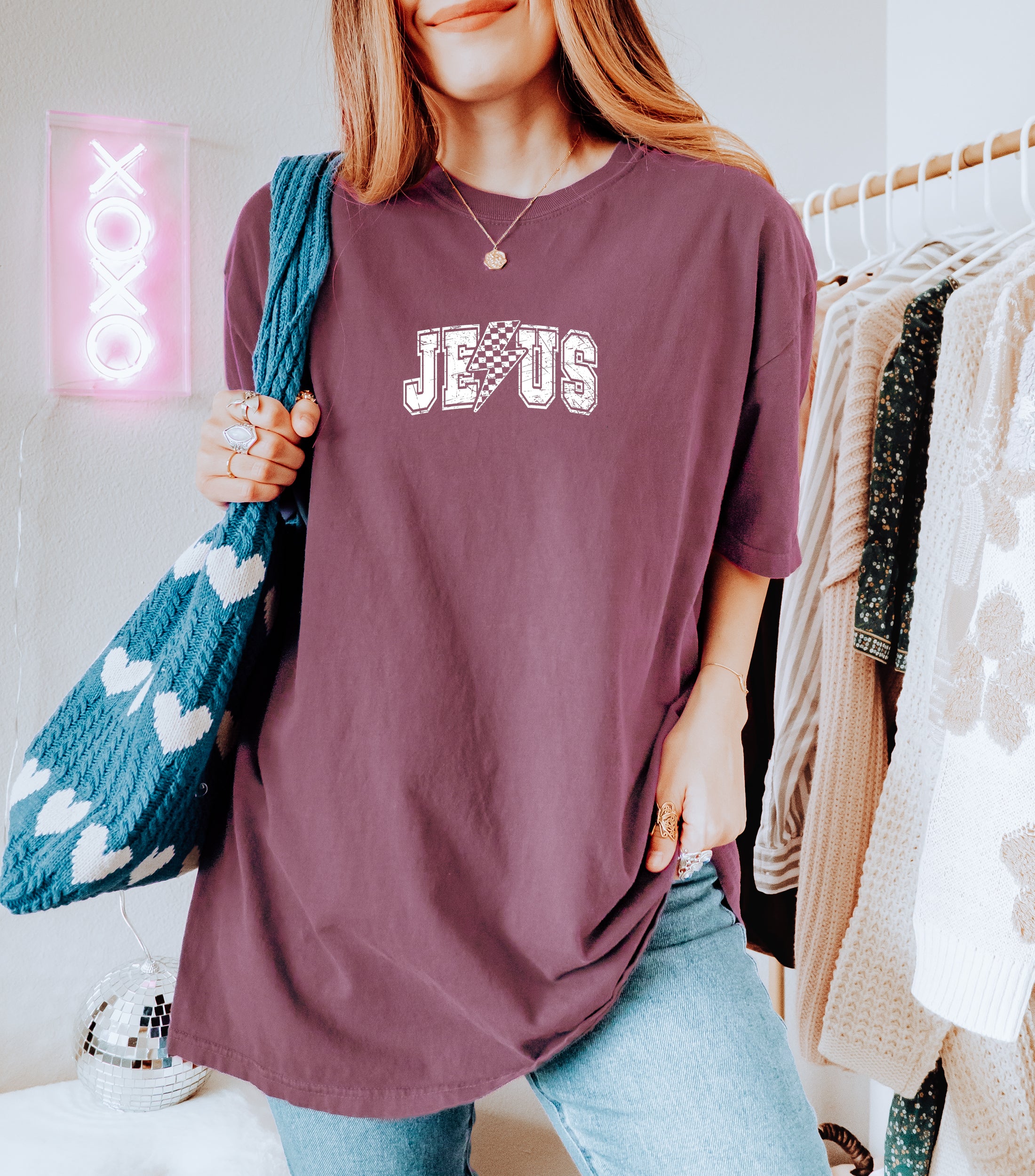 JESUS RETRO UNISEX TEE - Image 3