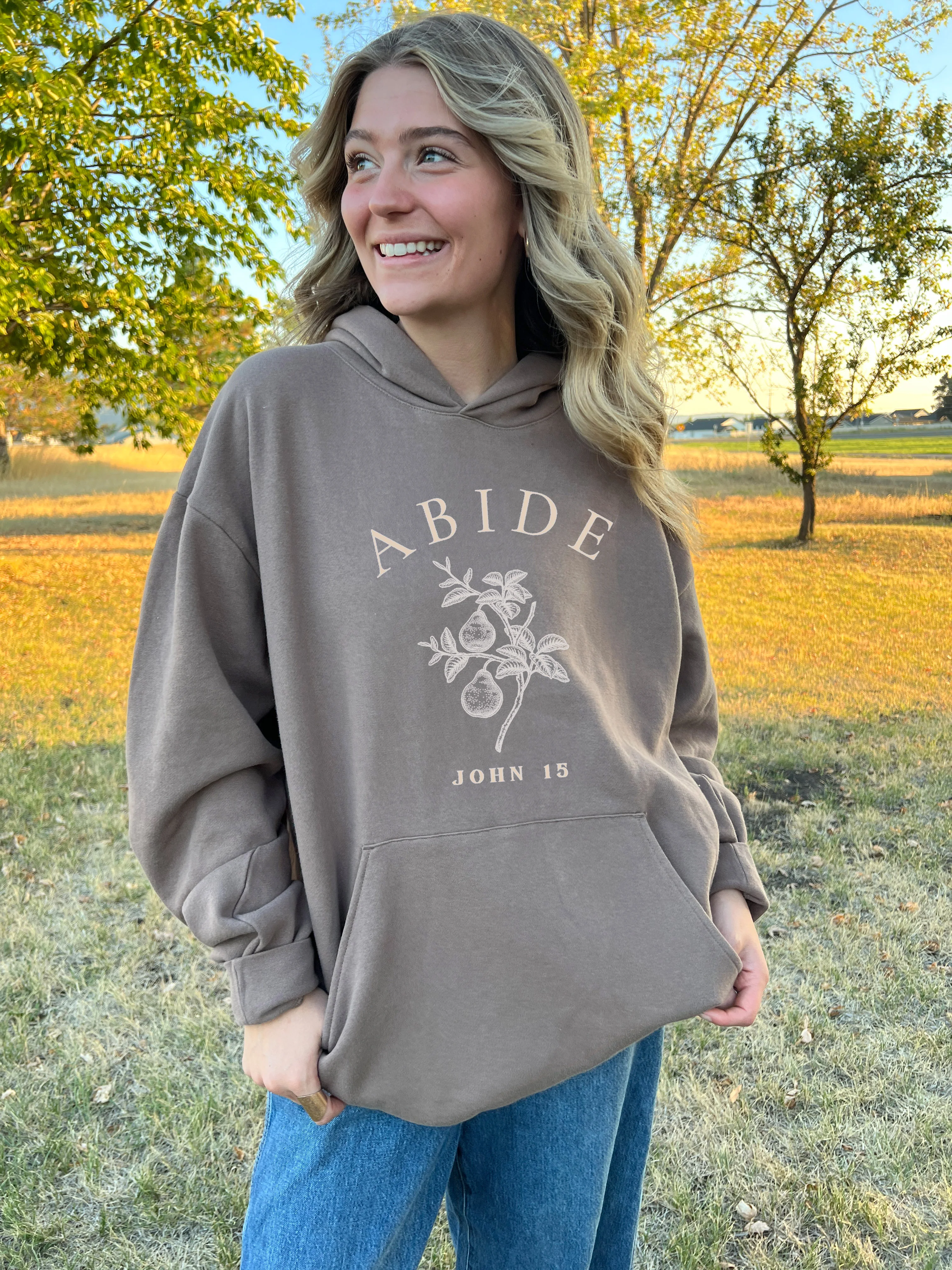 ABIDE UNISEX HOODED SWEATSHIRT - Image 2