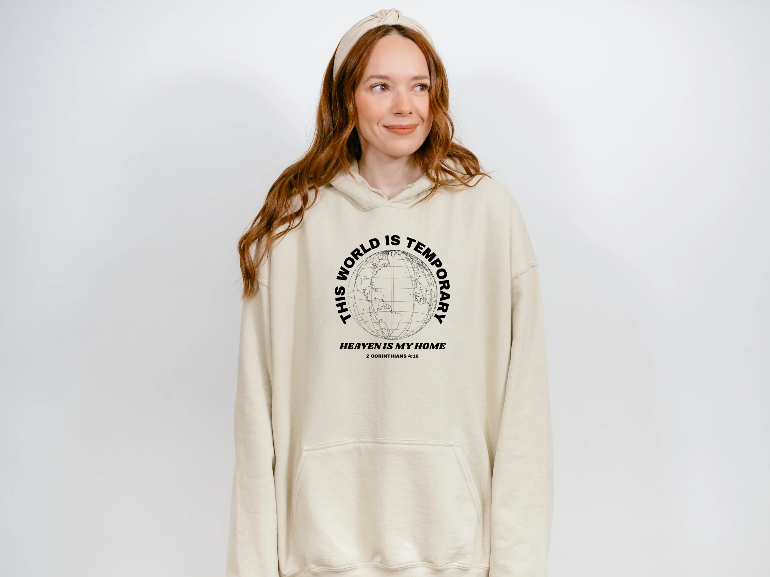 THIS WORLD IS TEMPORARY HOODIE - Image 2