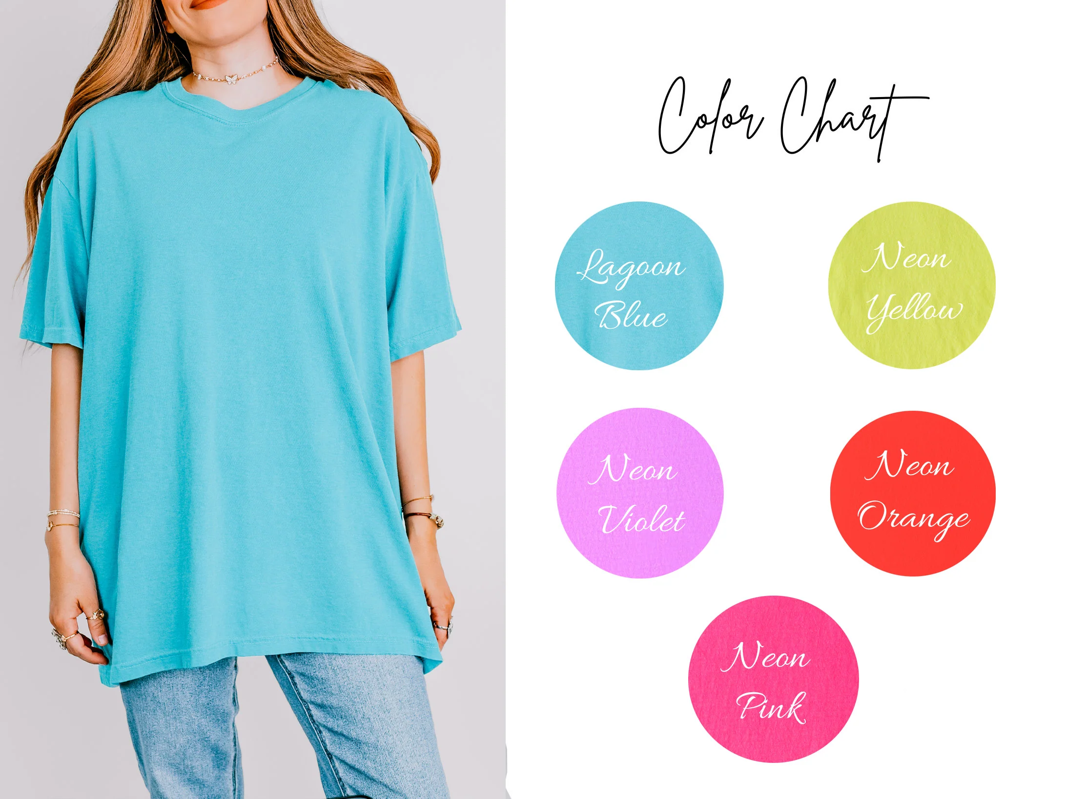 PUFFY CALLED AND CHOSEN NEON COLORS UNISEX TEE - Image 5
