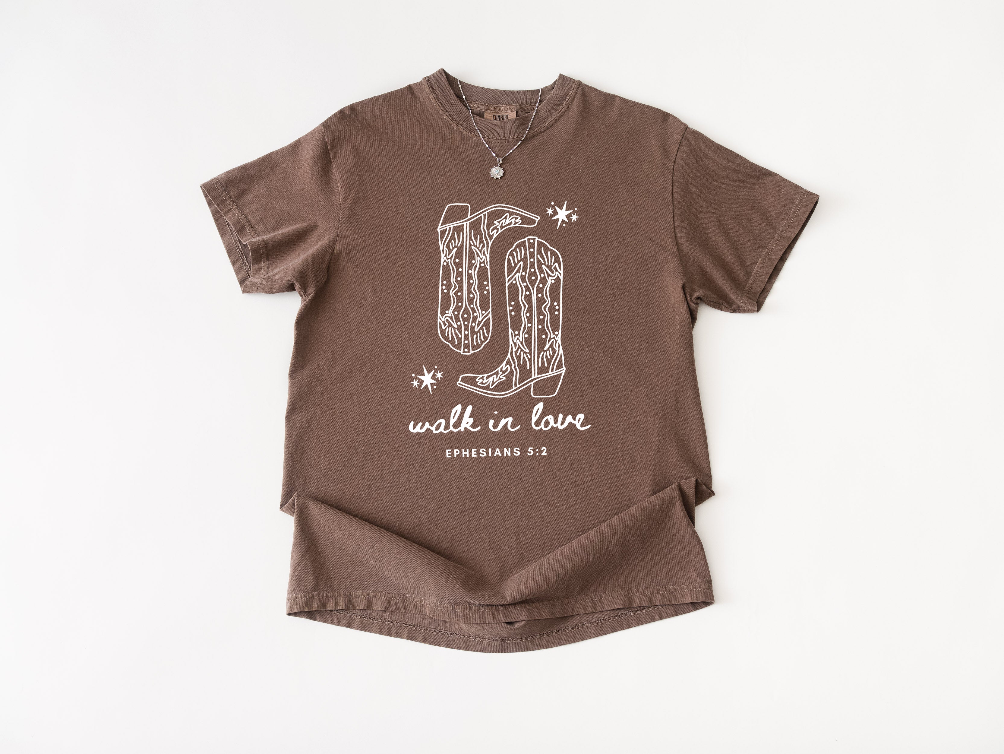 COWBOY BOOTS - WALK IN LOVE UNISEX TEE - Image 5