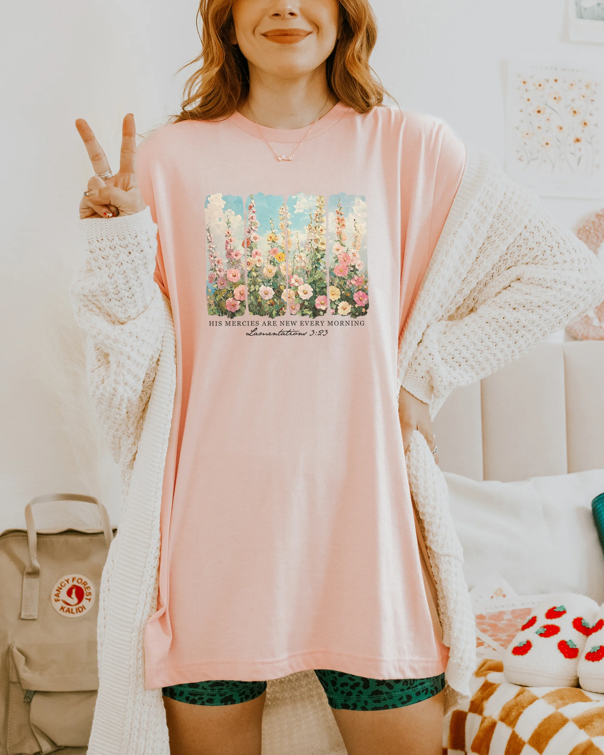 HIS MERCIES ARE NEW EVERY MORNING UNISEX TEE - Image 2